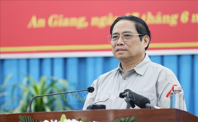 Thủ tướng: An Giang cần huy động mọi nguồn lực phát triển hạ tầng để thúc đẩy kinh tế biên mậu